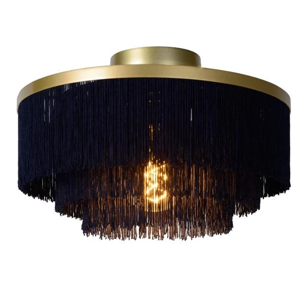 Lucide EXTRAVAGANZA FRILLS - Flush ceiling light - Ø 35 cm - 1xE27 - Matt Gold / Brass - detail 1